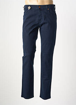 Pantalon droit coupe droite bleu MMX homme