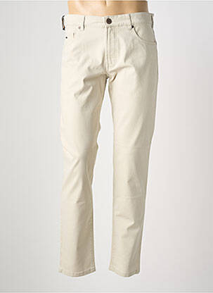 Pantalon droit coupe droite beige MMX homme