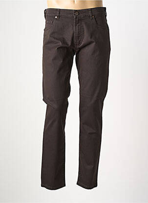 Pantalon droit coupe droite marron MMX homme