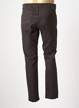 Pantalon droit coupe droite marron MMX homme