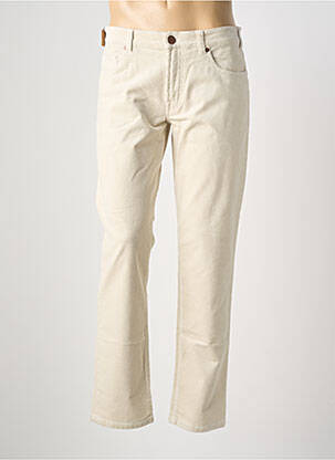 Pantalon droit coupe droite beige MMX homme