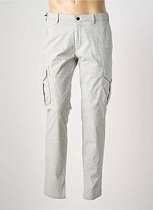 Pantalon cargo poches gris MMX homme