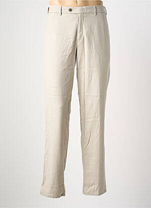 Pantalon droit coupe droite beige MMX homme