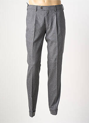 Pantalon droit coupe droite gris MMX homme