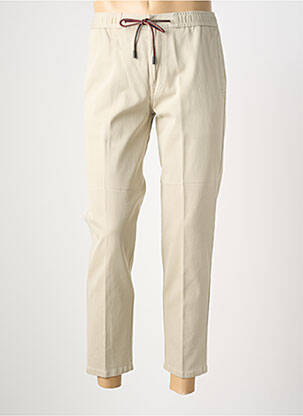Pantalon 7/8 coupe droite beige MMX homme