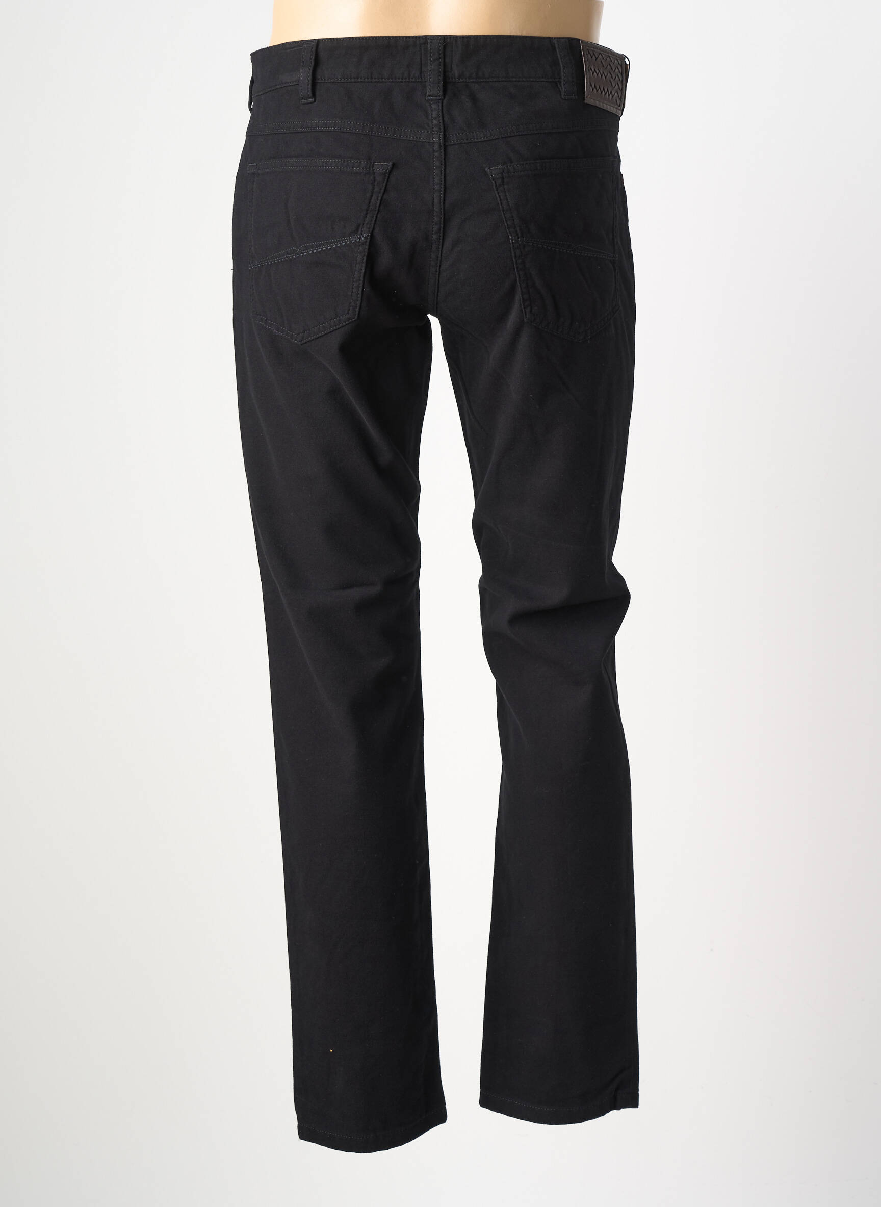Pantalon droit coupe droite noir MMX homme