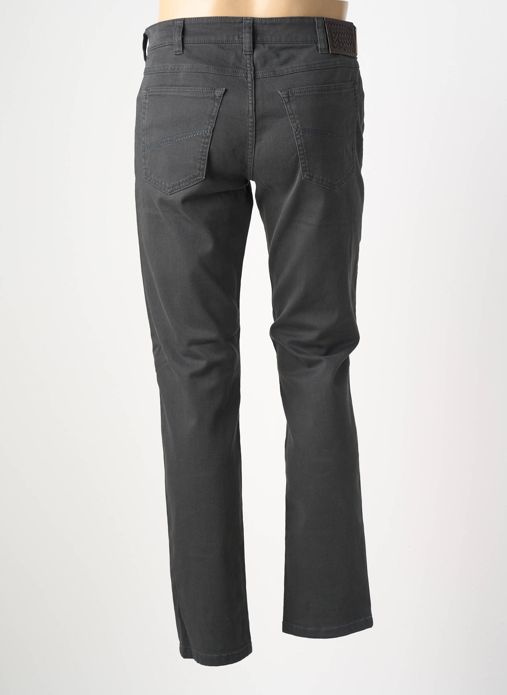 Pantalon droit coupe droite gris MMX homme