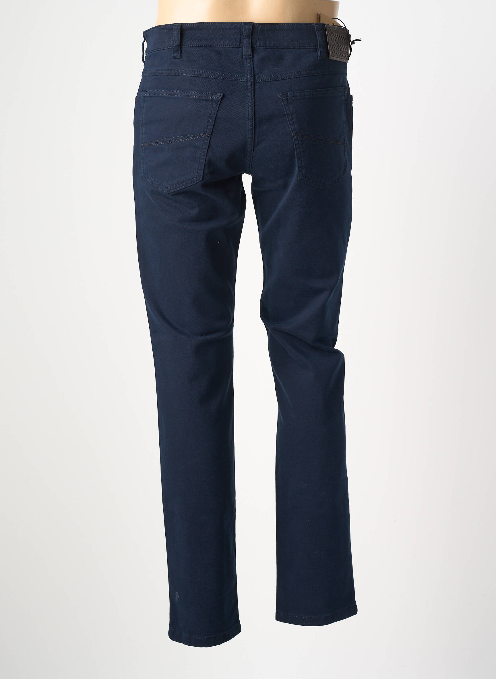 Pantalon droit coupe droite bleu MMX homme