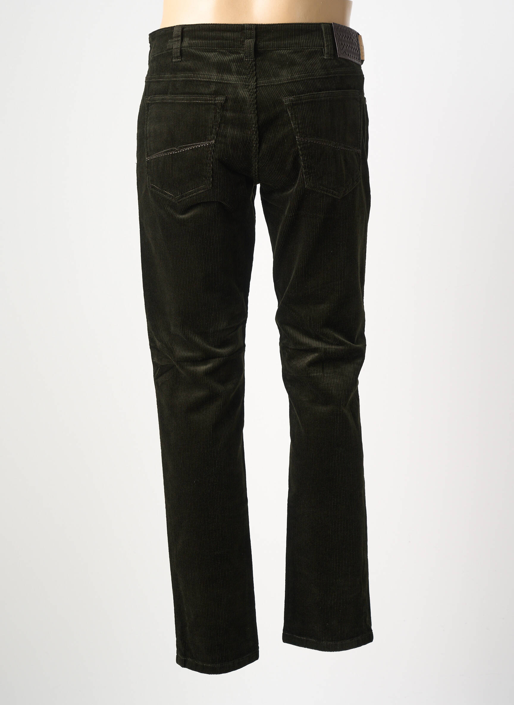 Pantalon droit coupe droite vert MMX homme