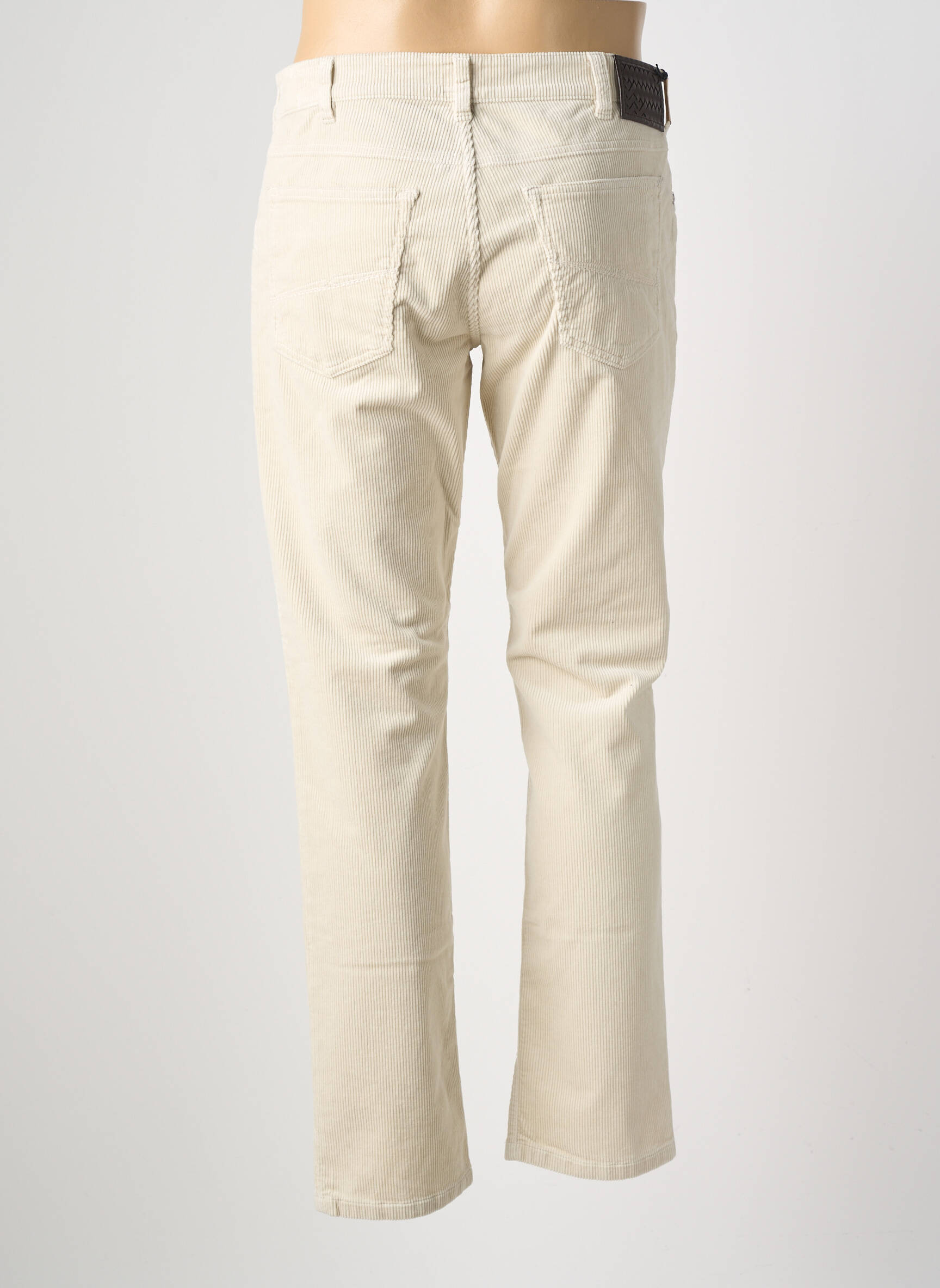 Pantalon droit coupe droite beige MMX homme