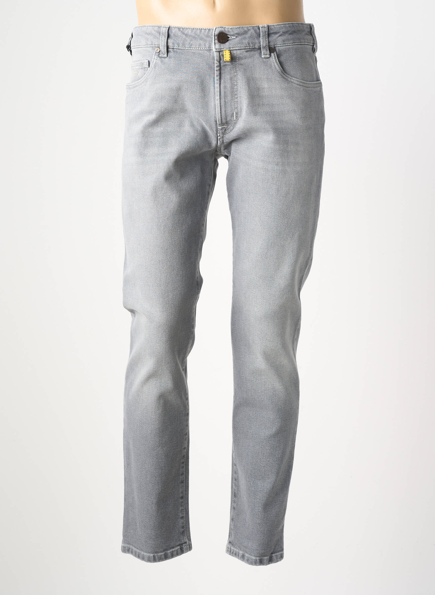 Jeans coupe slim poches gris MMX homme