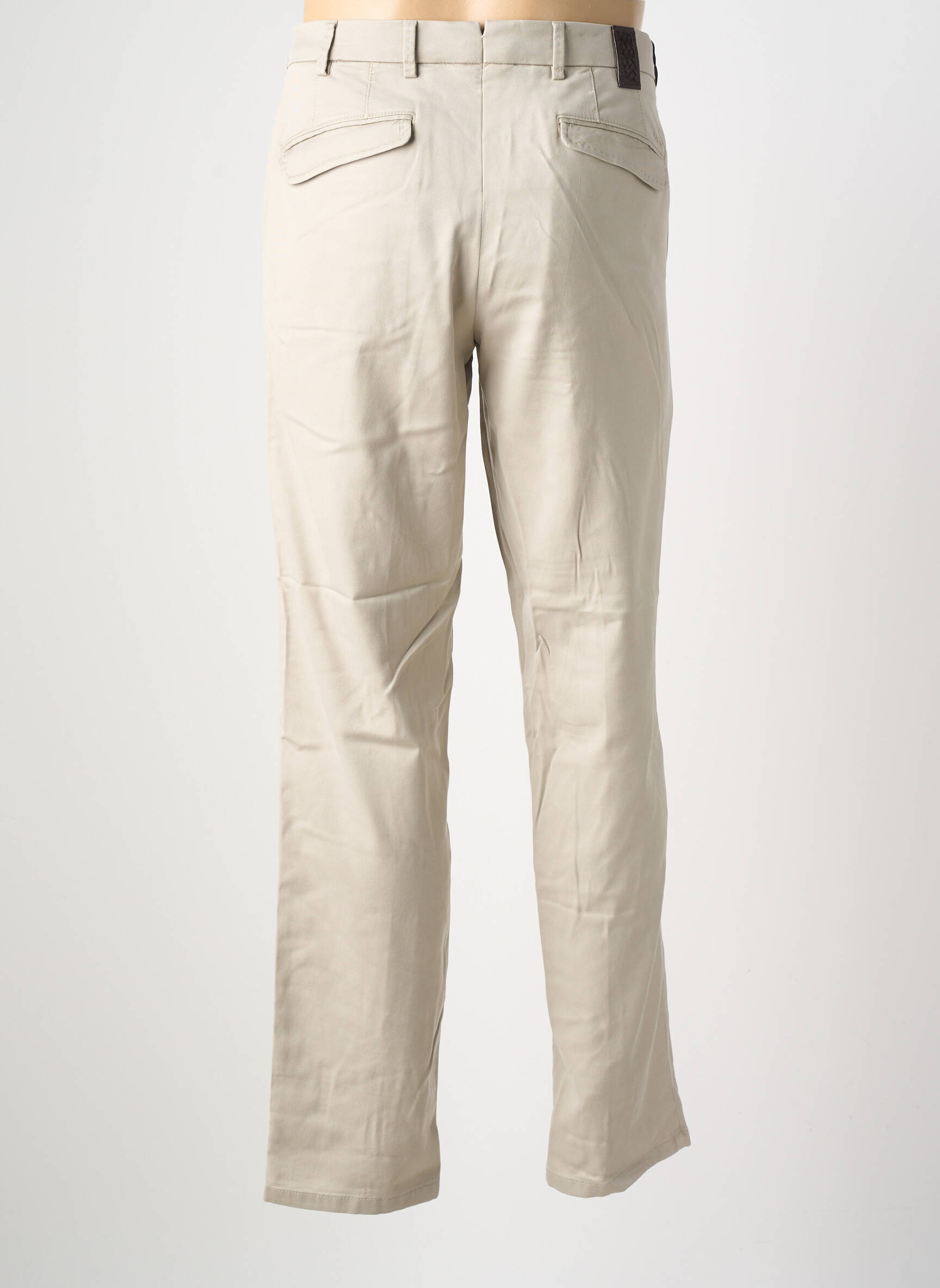 Pantalon droit coupe droite beige MMX homme