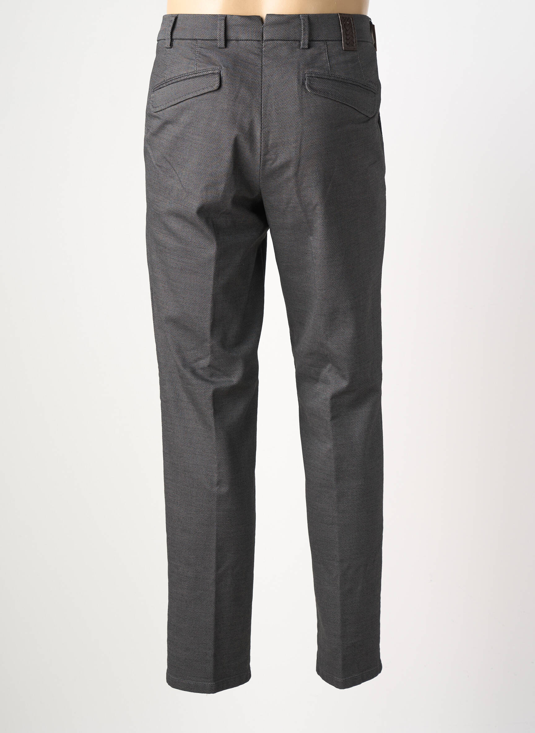 Pantalon droit coupe droite gris MMX homme