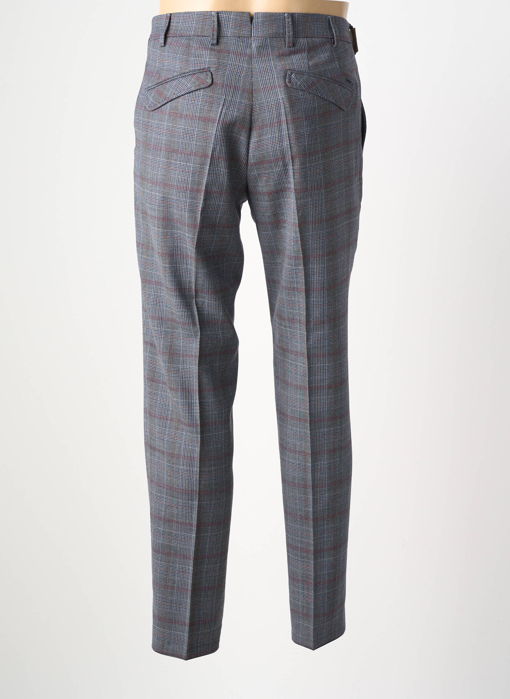 Pantalon droit coupe droite gris MMX homme