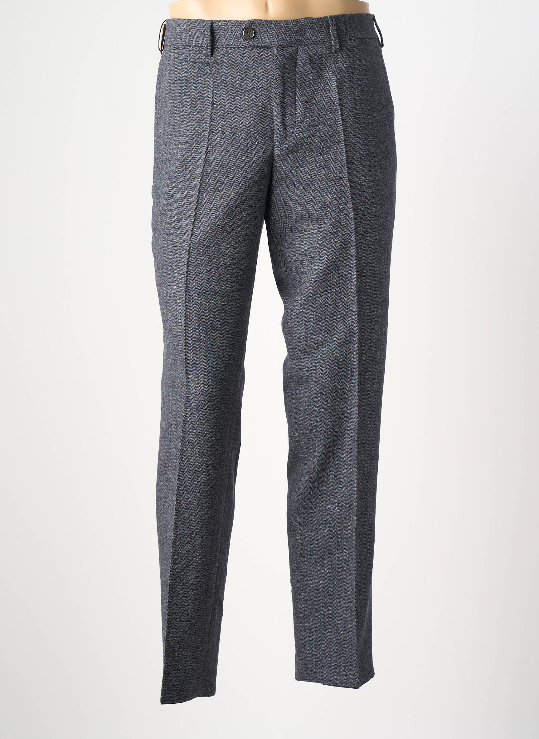 Pantalon droit coupe droite gris MMX homme