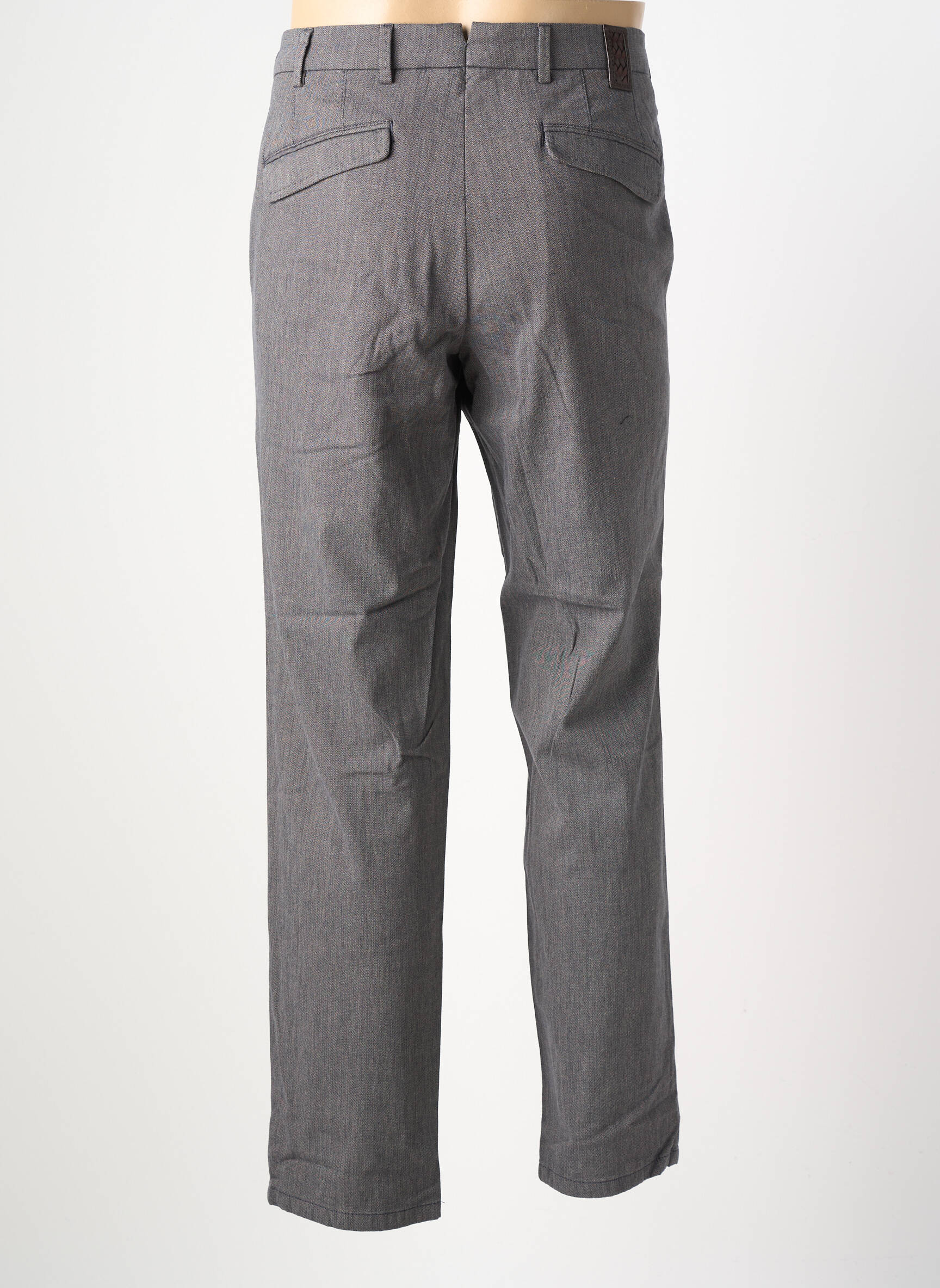 Pantalon droit coupe droite gris MMX homme
