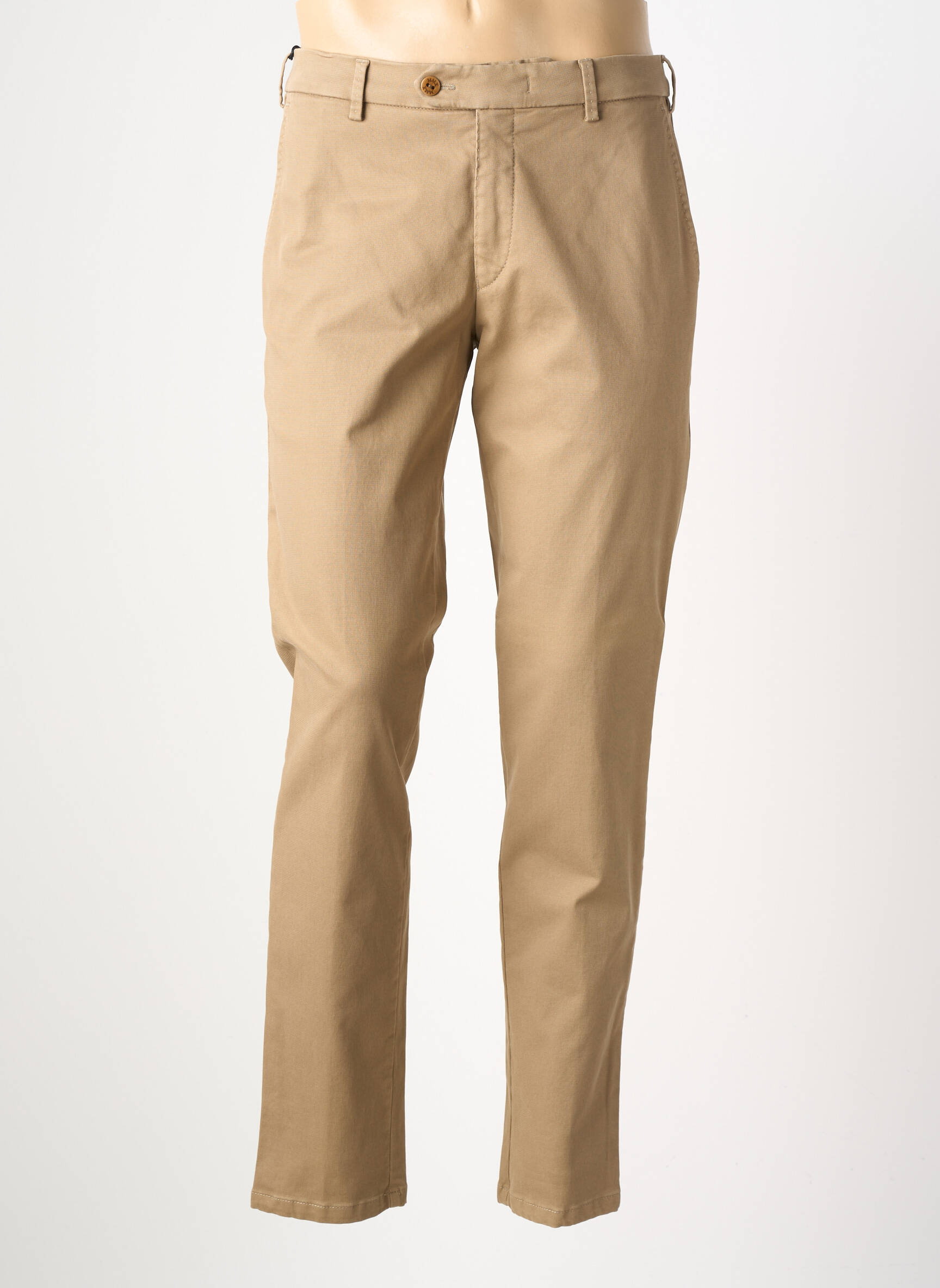 Pantalon droit coupe droite beige MMX homme