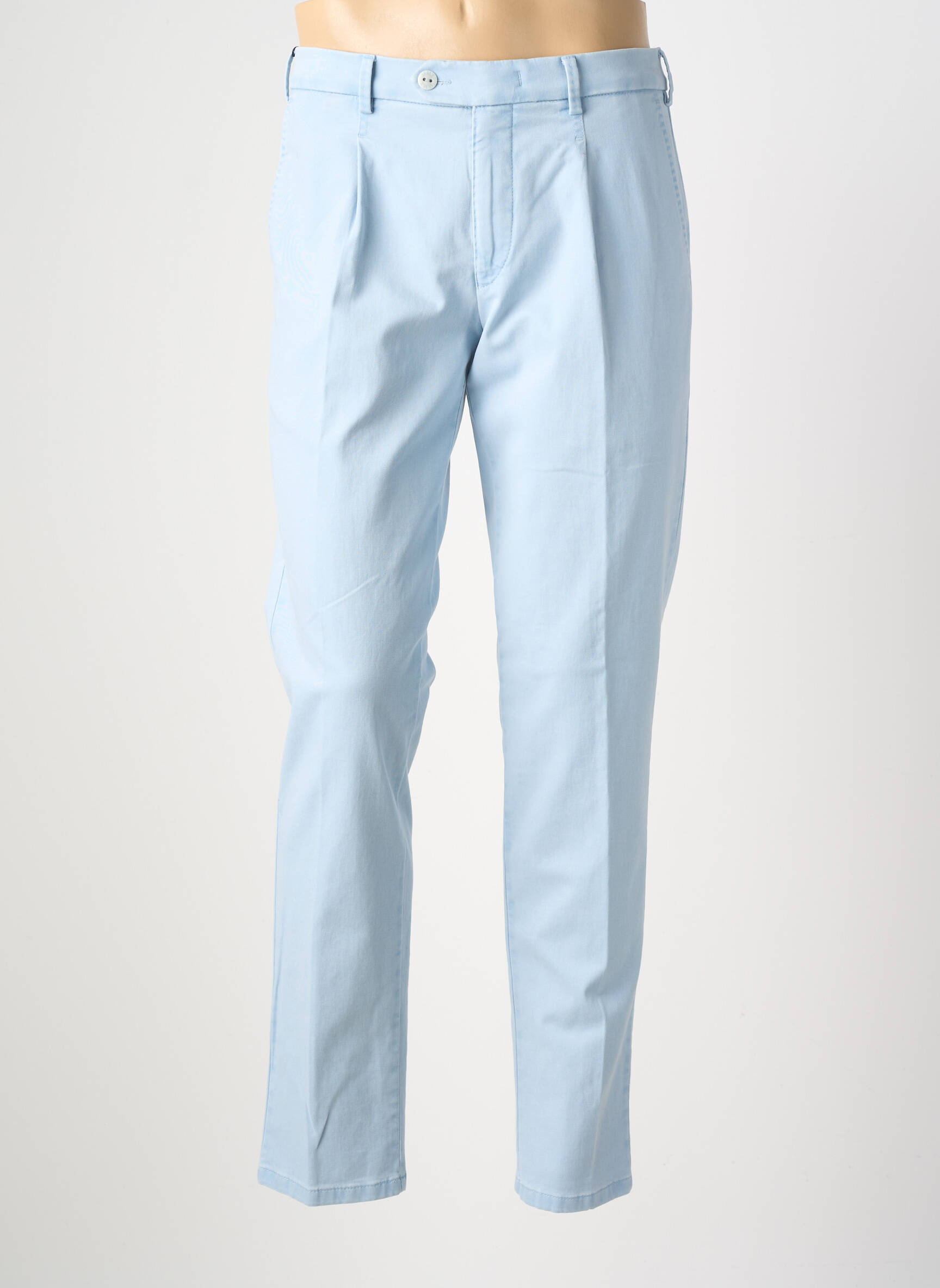Pantalon droit coupe droite bleu MMX homme
