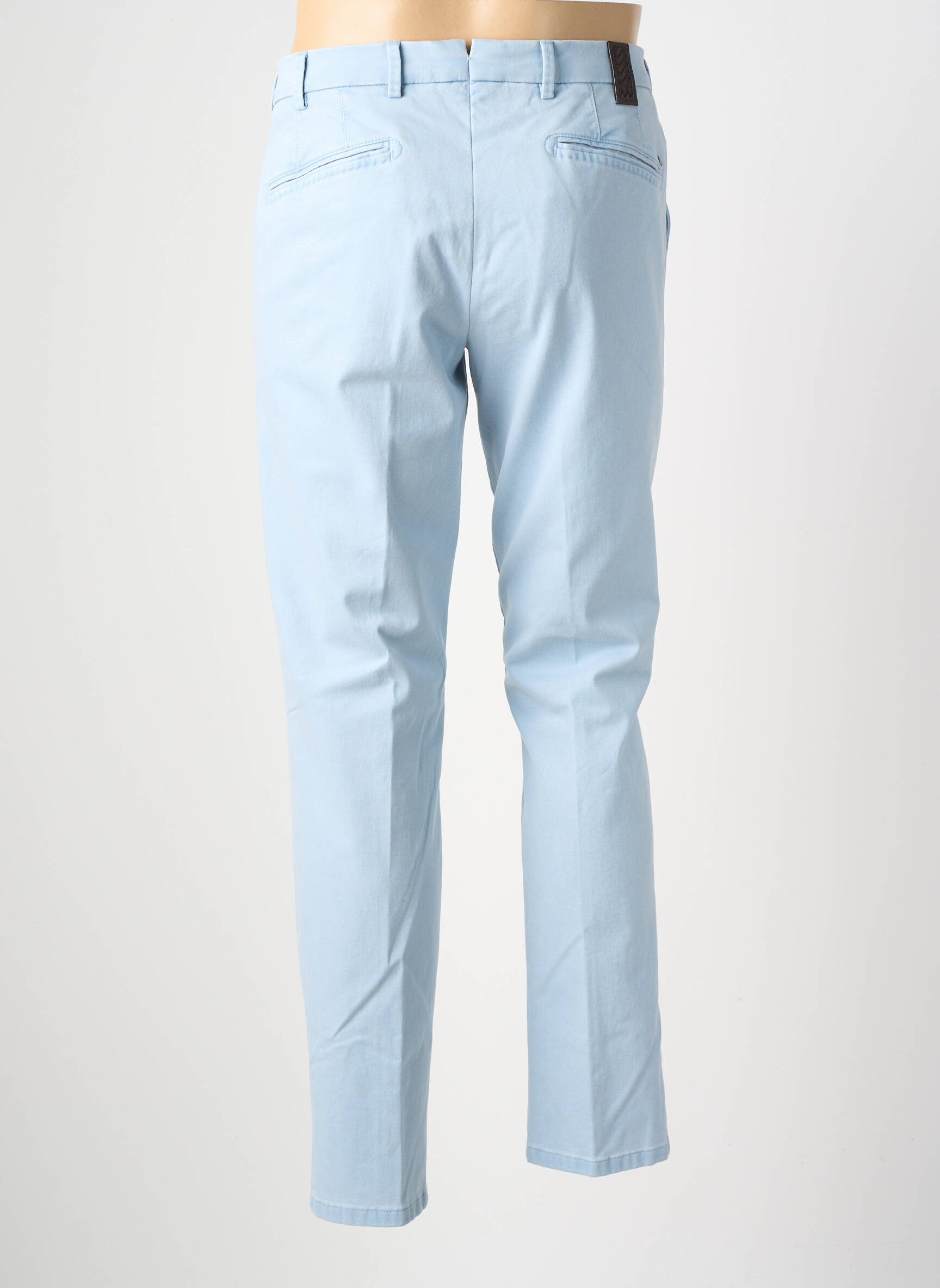 Pantalon droit coupe droite bleu MMX homme