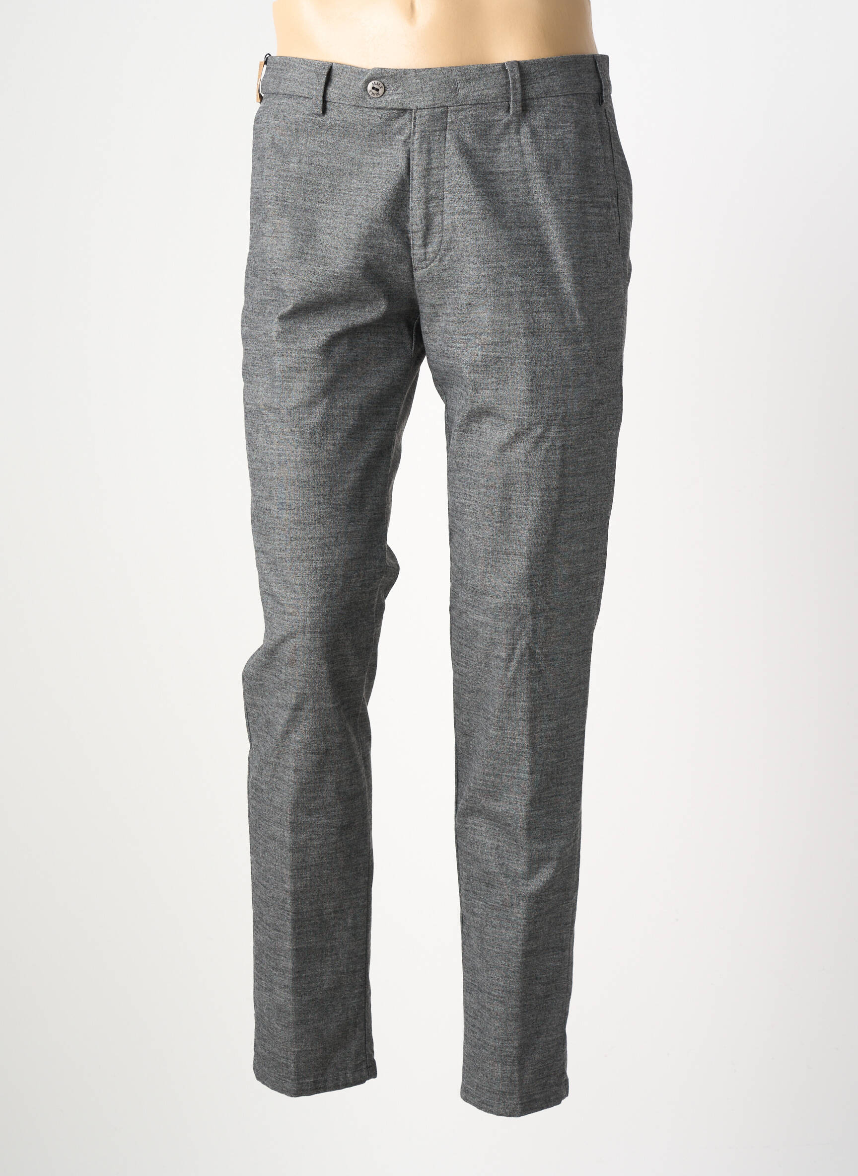 Pantalon droit poches gris MMX homme