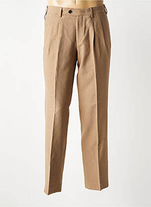 Pantalon chino stretch taille normale beige MMX homme