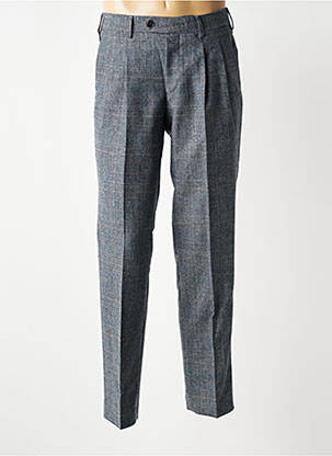 Pantalon chino imprimé imprimé prince de galle taille normale bleu MMX homme