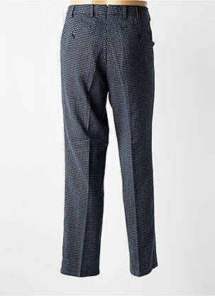Pantalon chino tissage chiné taille normale bleu MMX homme