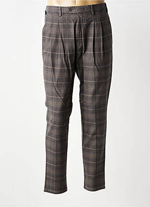 Pantalon chino bio taille normale gris MMX homme