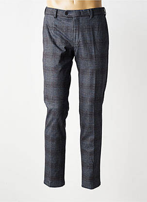 Pantalon chino imprimé imprimé prince de galle taille normale bleu MMX homme