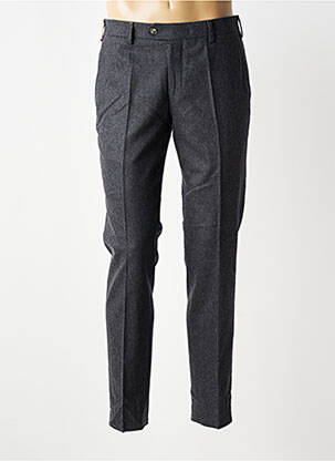 Pantalon chino tissage chiné taille normale gris MMX homme