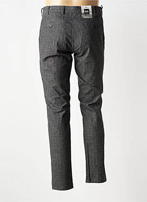 Pantalon chino tissage chiné taille normale gris MMX homme