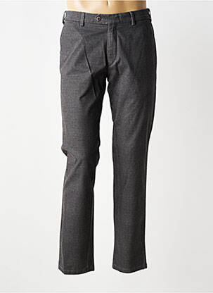 Pantalon chino tissage chiné taille normale gris MMX homme