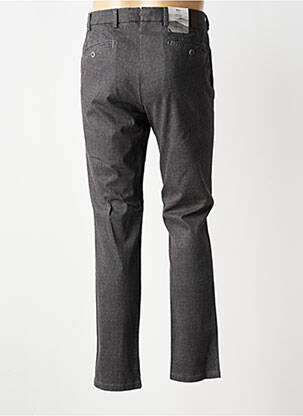 Pantalon chino tissage chiné taille normale gris MMX homme