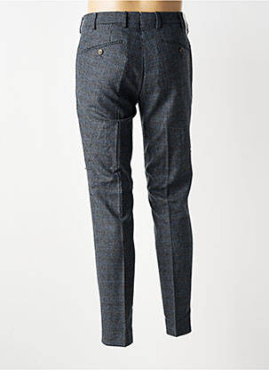 Pantalon chino tissage chiné taille normale bleu MMX homme