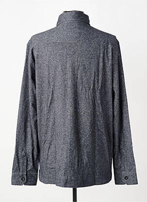 Chemise manches longues coupe cintrée gris DESOTO homme