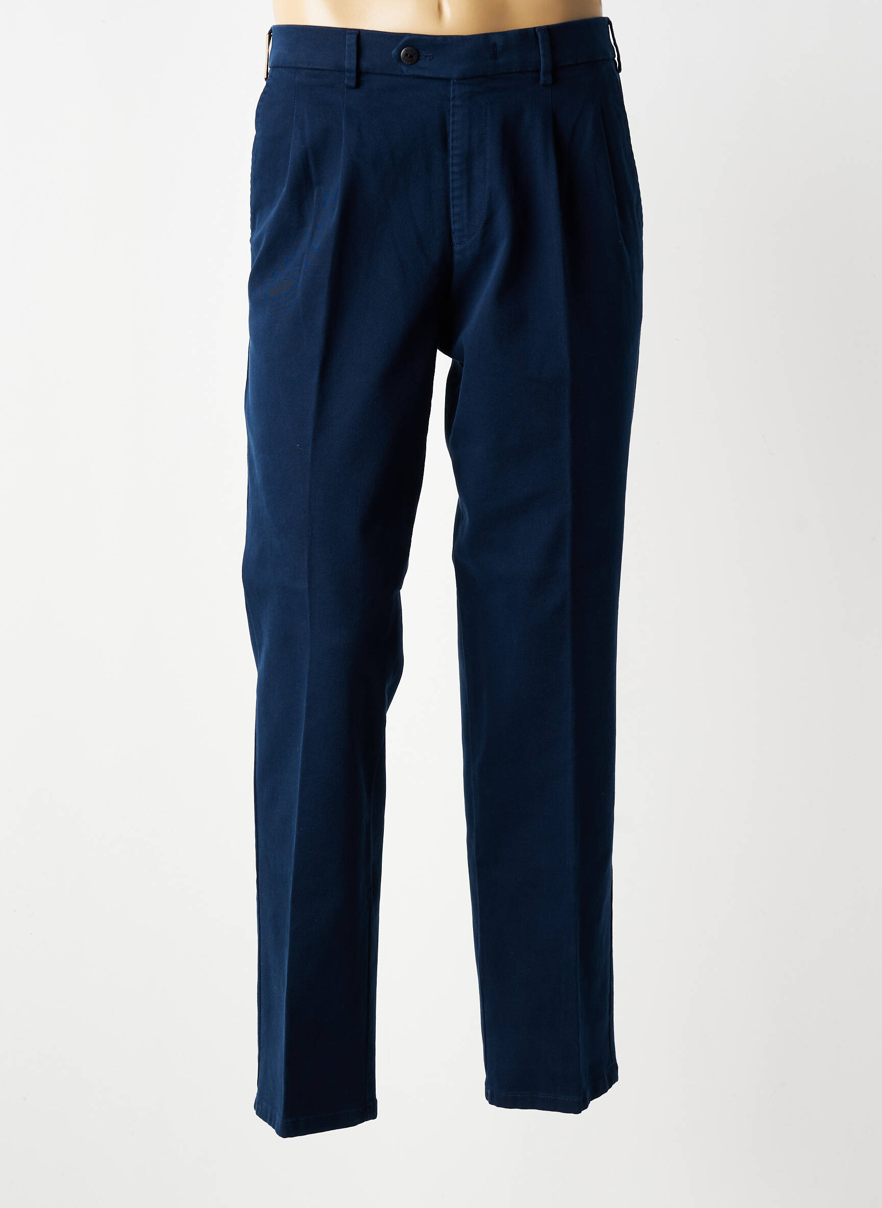 Pantalon chino bio taille basse bleu MMX homme