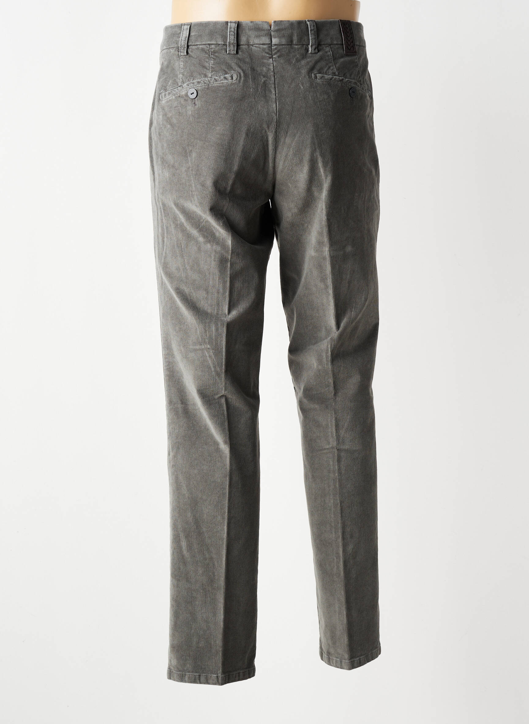 Pantalon chino bio taille normale gris MMX homme