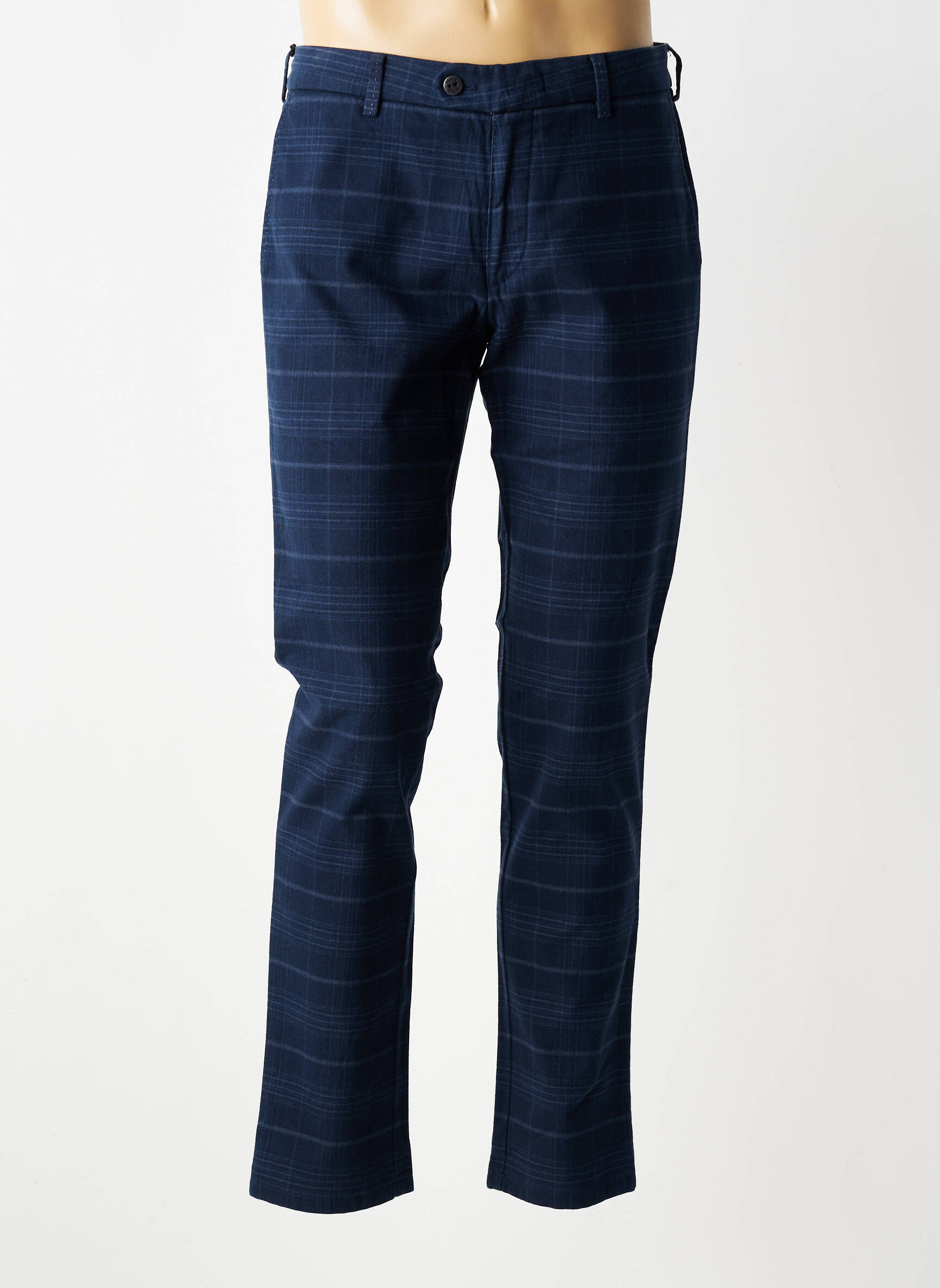 Pantalon chino bio taille normale bleu MMX homme