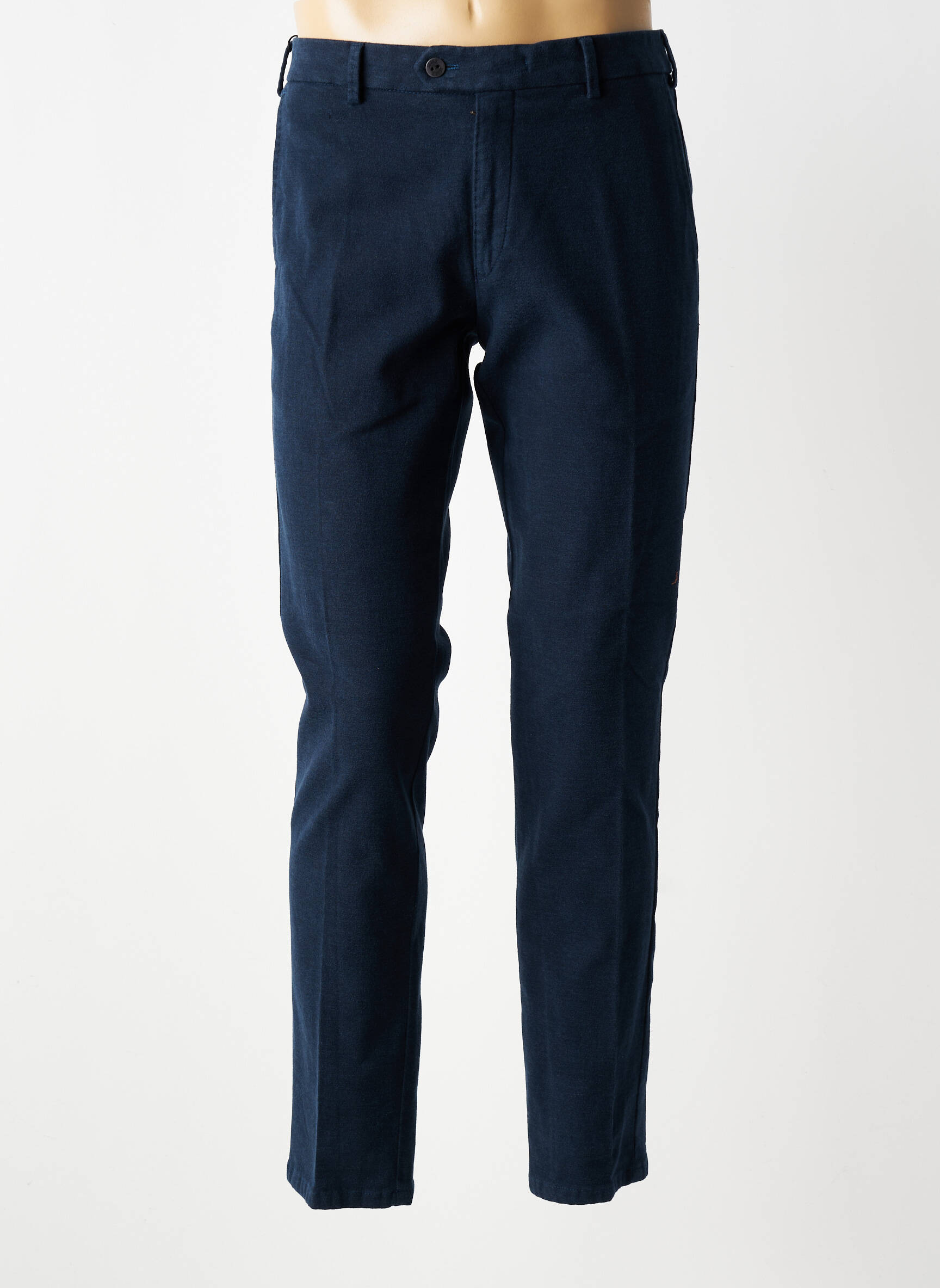 Pantalon chino stretch taille normale bleu MMX homme