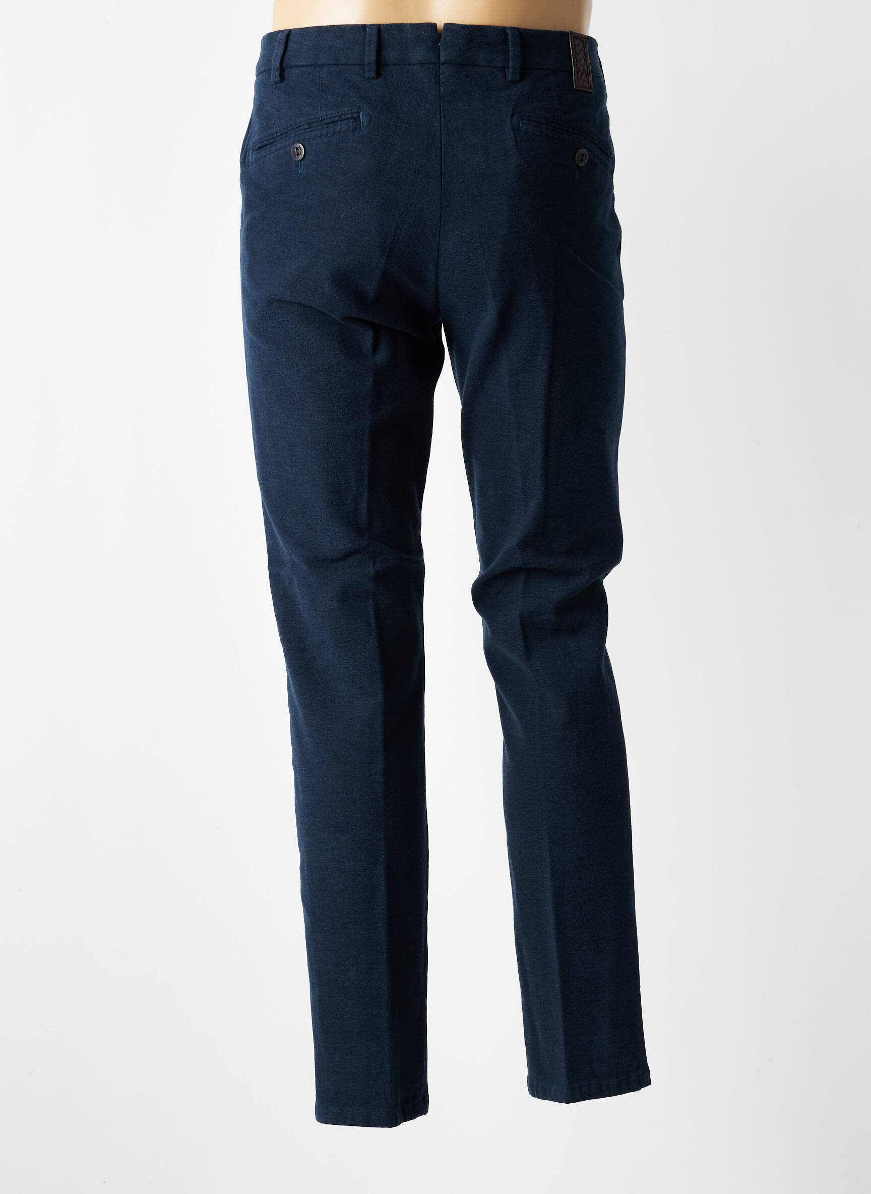 Pantalon chino stretch taille normale bleu MMX homme