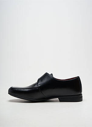 Mocassins matière lisse talon bas noir PIERRE CARDIN homme
