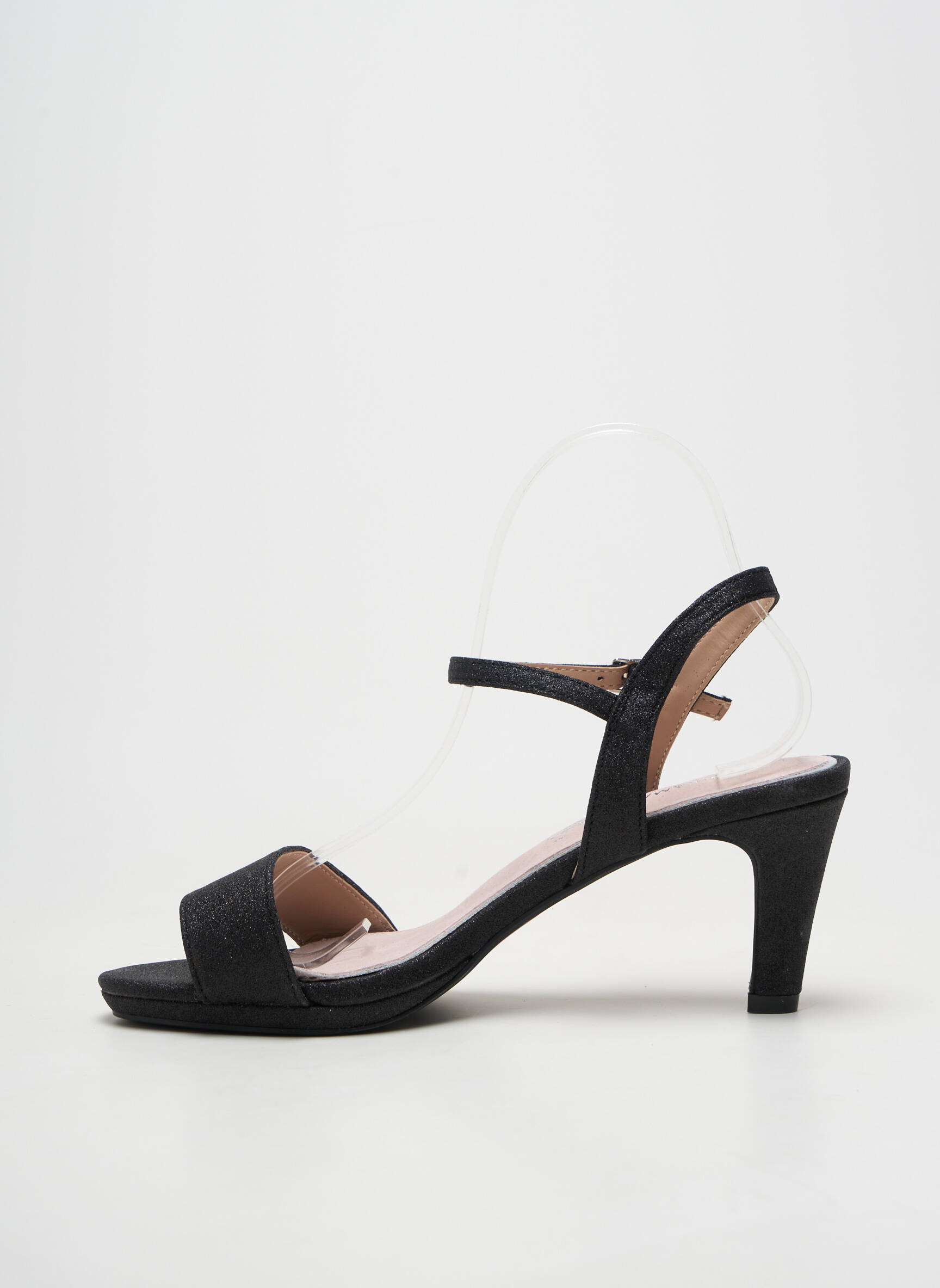 Sandales/nu pieds talon aiguille talon de 7 à 9cm noir MARIAMARE femme