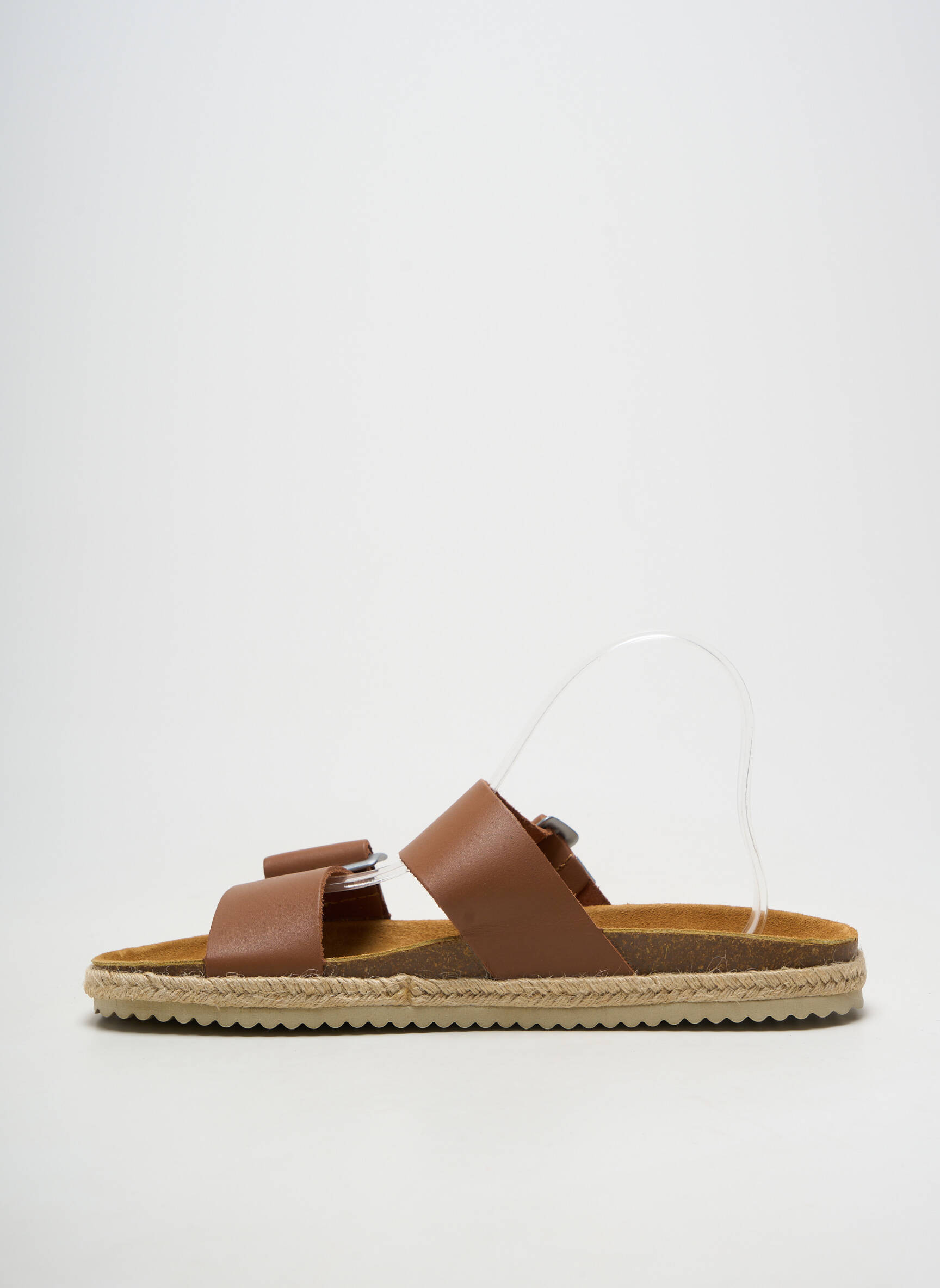 Mules/sabots matière lisse bout ouvert marron PEPE JEANS homme