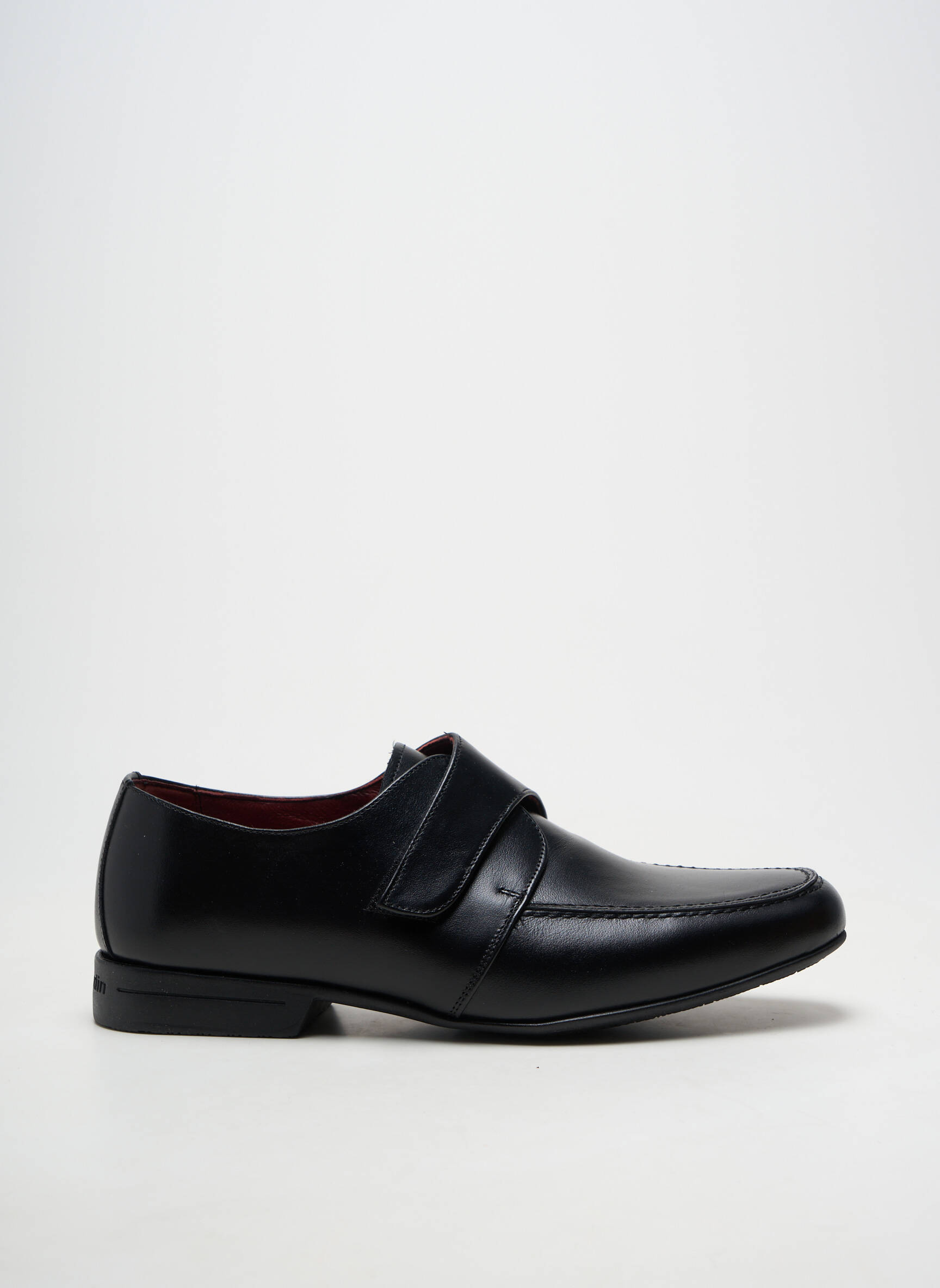 Mocassins matière lisse talon bas noir PIERRE CARDIN homme