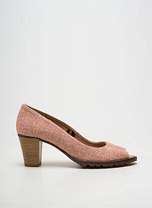 Escarpins talon de 4 à 6cm rose MTNG femme