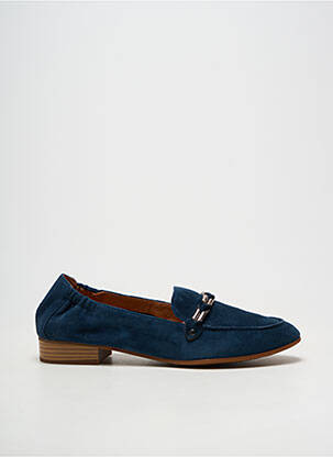 Mocassins bout rond talon plat jusqu'à 3cm bleu MAM'ZELLE femme