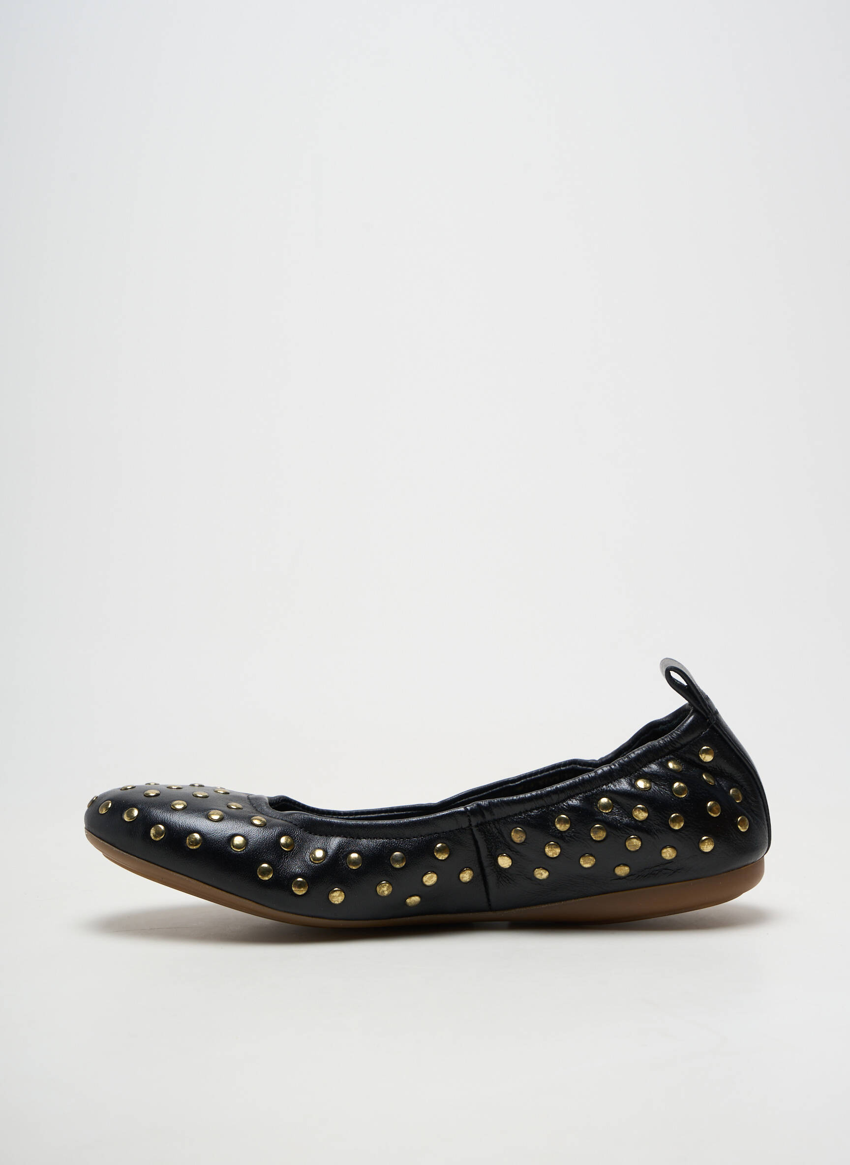 Ballerines bout rond talon plat jusqu'à 3cm noir MJUS femme