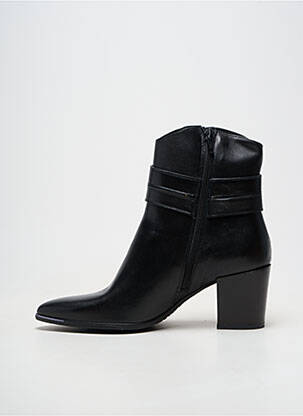 Bottines/boots matière lisse talon de 4 à 6cm noir MAJA femme