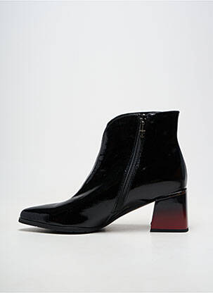 Bottines/boots matière lisse talon de 7 à 9cm noir METAMORF'OSE femme