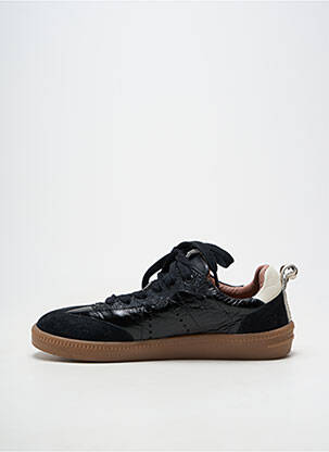 Baskets fermeture lacets talon plat jusqu'à 3cm noir CRICKIT HAMBURG femme